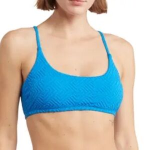 VYB Ribbed Bikini Top Blue Size XL